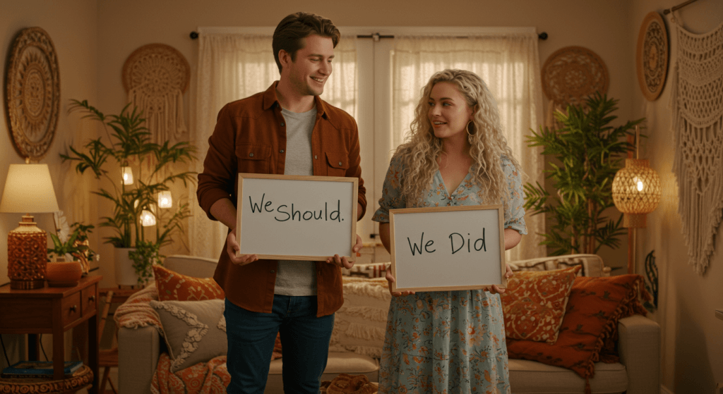 From “We Should” to “We Did”: Catching Your Default Habits in the Act