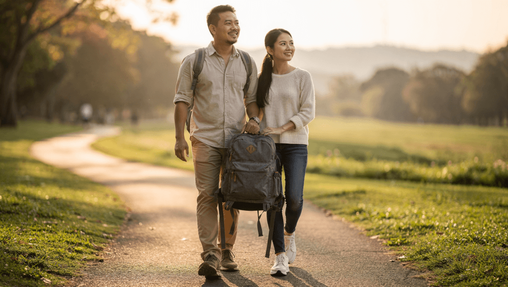 100% / 100% marriage means shared responsibility and teamwork in daily life