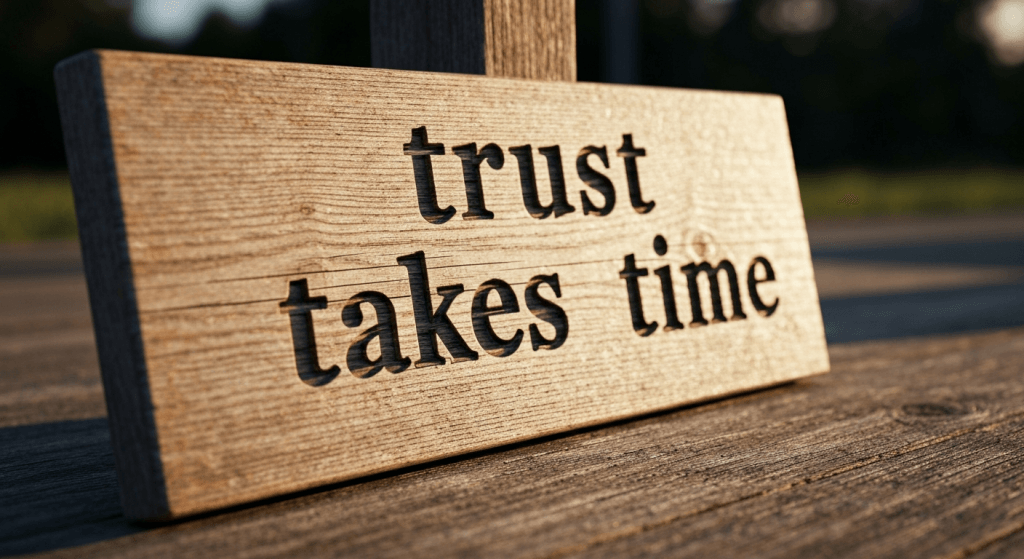 how to rebuild trust without starting over requires patience and consistent follow through