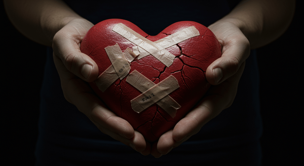 transactional marriage rooted in pain and fear of vulnerability