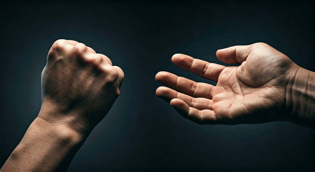 the conflict loop breaks when couples replace control with care