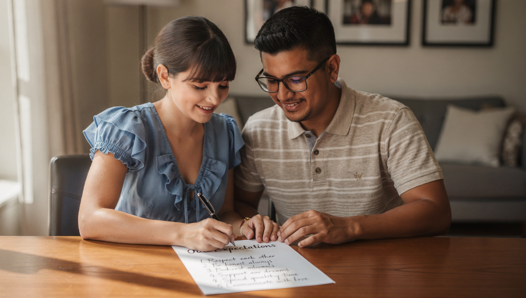 Designing marriage environment involves making expectations clear instead of assumed