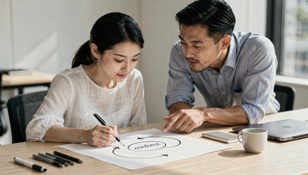 Designing marriage environment includes changing the feedback loops that reinforce behavior
