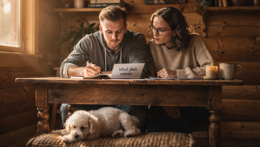 Uneven effort marriage improves when couples name the real pain beneath the imbalance