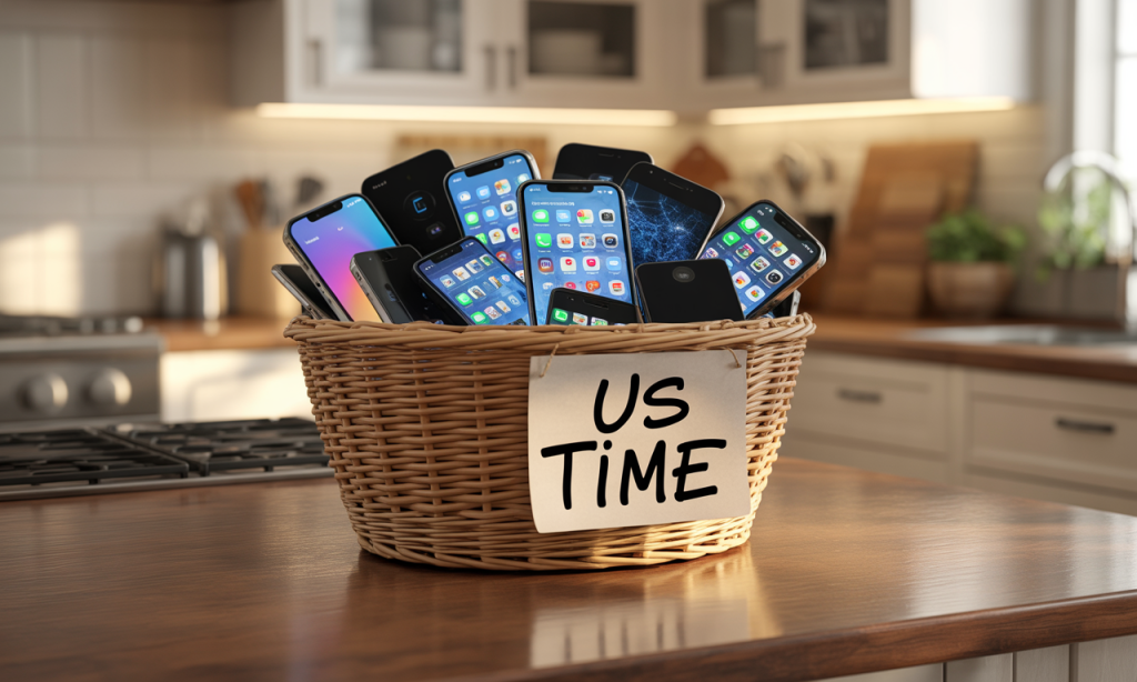 Emotional climate in marriage improves when couples create phone down connection time