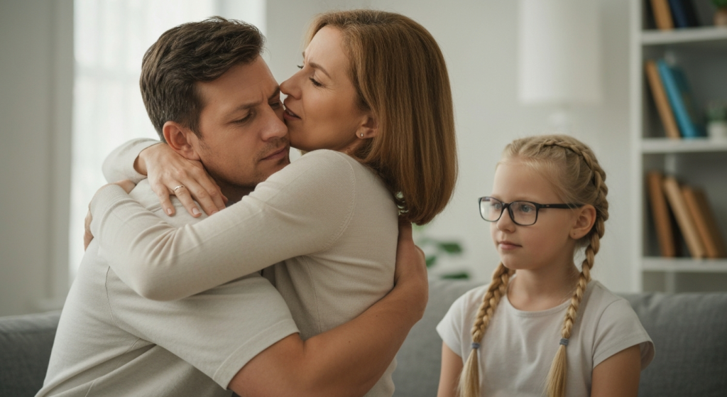 children learning repair by watching parents reconcile