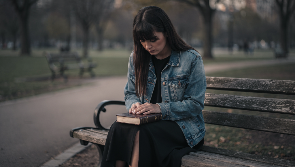 Spouse praying about what to do when family criticizes your spouse and relationships are strained.