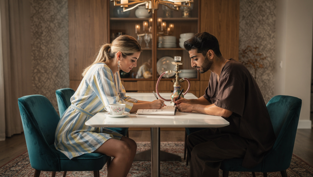 Cross-cultural couple creating a third-culture home, living the truth that Cross-Cultural Marriage Isn’t Hard - Disunity Is.