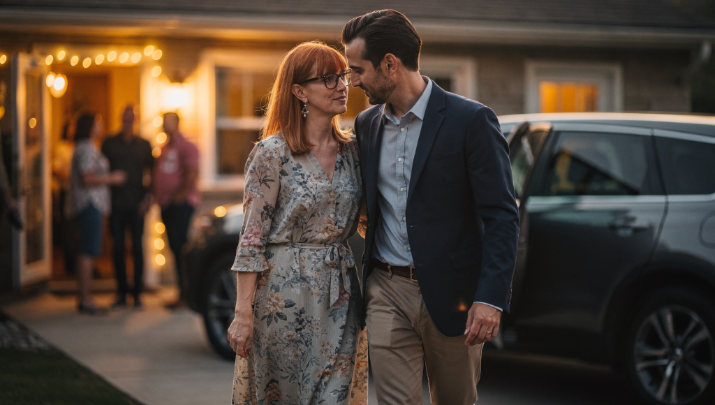 Spouses choosing a united front so one does not feel second to the other’s family.