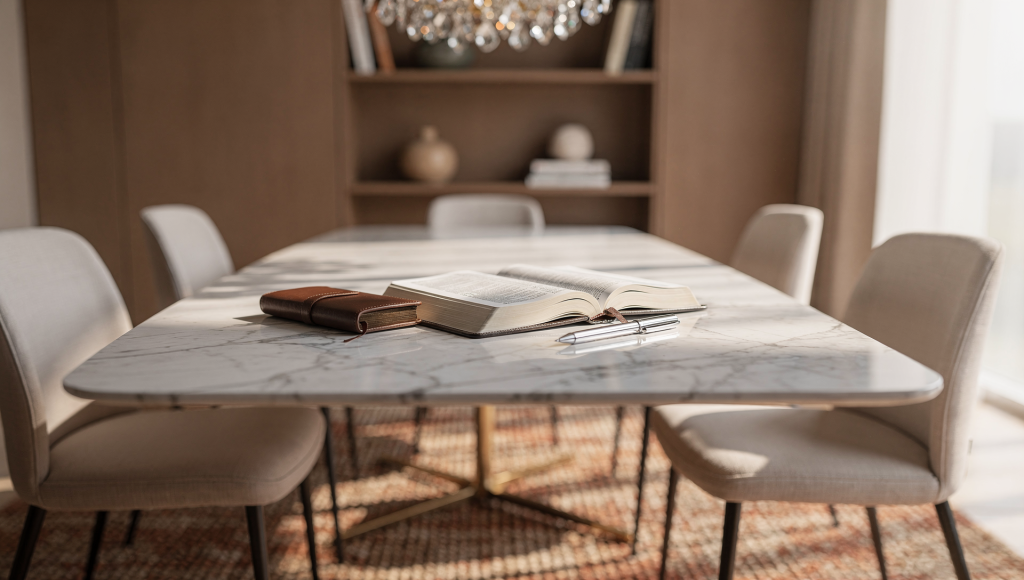 Christian spouse journaling and praying about how to set boundaries without being disrespectful