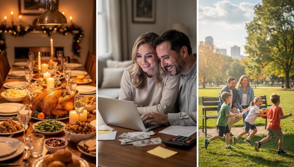 Cross-cultural Christian couple navigating culture fights around holidays, money, and parenting.