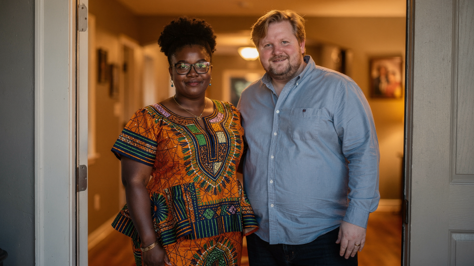 Husband and wife presenting a united front, proving Cross-Cultural Marriage Isn’t Hard - Disunity Is.