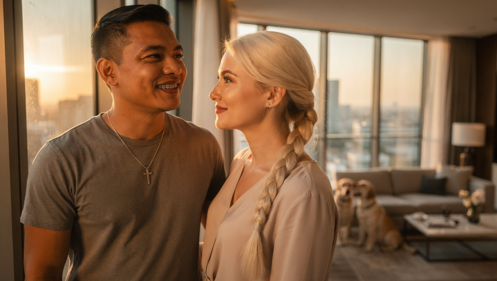 Christian couple choosing unity and a path forward after in-law tension